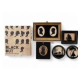 Antique Silhouette Art and Book