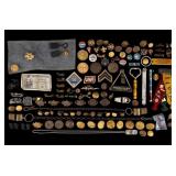 Military, Boy Scout, & Political Pins & Buttons