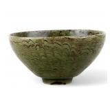 Chinese Green Marbled Rice Bowl