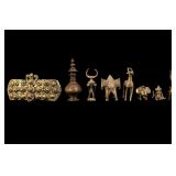 Asian & Other Brass Figurines, Vase