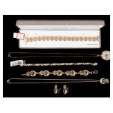 GP Sterling Silver Necklaces, Bracelets & Earrings