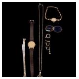 Bulova Watch, Scrap Gold, Jewelry, More