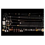 Christian/Catholic Rosaries & Jewelry (40 Pcs)