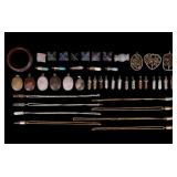 Cabochon & Other Stone Pendants, Merkabah & Bangle