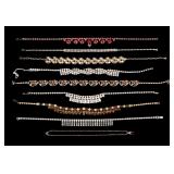 Rhinestone Necklaces (9)