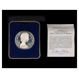 Silver Bermuda Turks Dollar & Crown