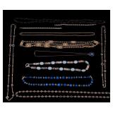 Costume Necklace & Bracelet Assortment (11)