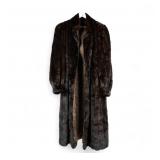 Rosendorf / Evans Long Mink Coat Sz 10