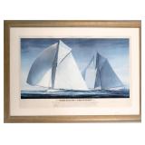 John Mecray "The Race of the Century" Signed Print