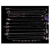 Sterling Silver Necklaces, Bracelet, & More