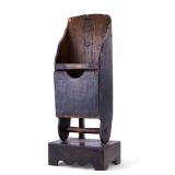 Early Chinese Grain Measure on Stand