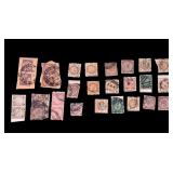 Antique Chinese Postage Stamps /Imperial Cancelled