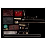 Pins, Tie Clips, Cuff Links, Jewelry, & Wallets