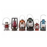 Dressel, Dietz, Feuer Handl, and  Elgin Lanterns