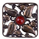 Early Arts and Crafts Sterling Brooch