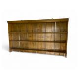 Early 19th C Hanging Pewter Shelf