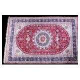Persian Silk Medallion Rug
