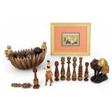 Camel Statuette, Framed Art, and Decor