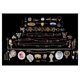 Brooches, Bracelets, Necklaces & More (~40 Pcs)