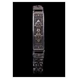 Sterling Silver Buddhist Vajra (Dorje) Bracelet