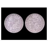 Morgan Silver Dollars and Susan B. Anthony Coins