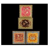 Chinese Silk Animal Tapestries (4)