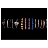 Sterling and Other Bracelets (14)