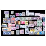 International Postage Stamps (~50)