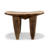African Senufo Style Hand Carved Stool
