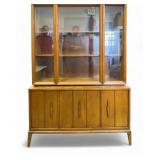 Mid Century Modern Style Two Piece Cabinet