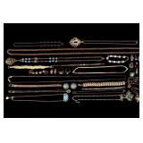 Gold Tone Designer Jewelry (30 Pcs.)