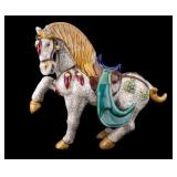 20th C Chinese Porcelain Horse Figure