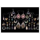Costume Jewelry Earrings (16 Pairs)