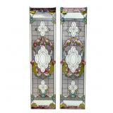 Decorative Colored Glass Panes (2)