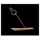 18k Gold Tie Clip