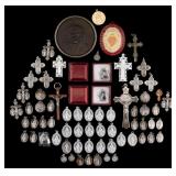 Crucifixes, Crosses, & Prayer Medallions (70)