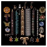 Turtle Brooches and Trifari Jewelry