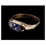 18k Gold Mens Rings