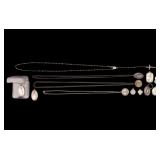 Sterling Silver Prayer Medallion Necklaces