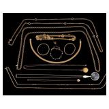 Monet Gold Tone Costume Jewelry