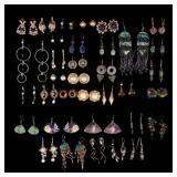 Sterling, Coro, Richelieu & Various Other Earrings