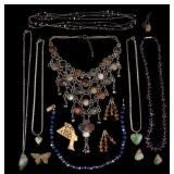 Green, Blue, & Purple Stone Jewelry