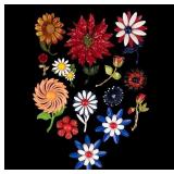 Vintage Enamel Brooches