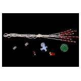 Vintage Bakelite and Coral Jewelry