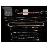 Pearl and Stone Jewelry