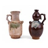 Early Chinese Ceramic Glazed Jugs (2)