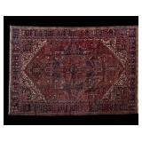 Persian Heriz Area Rug
