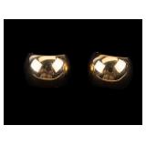 14k Gold Thick Cuff Clip On Earrings