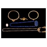 Victorian Lion Bracelet and Vintage Jewelry