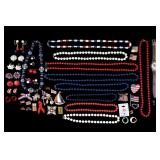 USA Themed Costume Jewelry